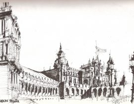 Sevilla, Plaza de España.