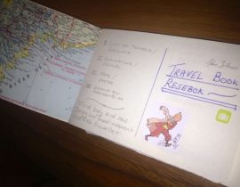 Travel Journal on the side