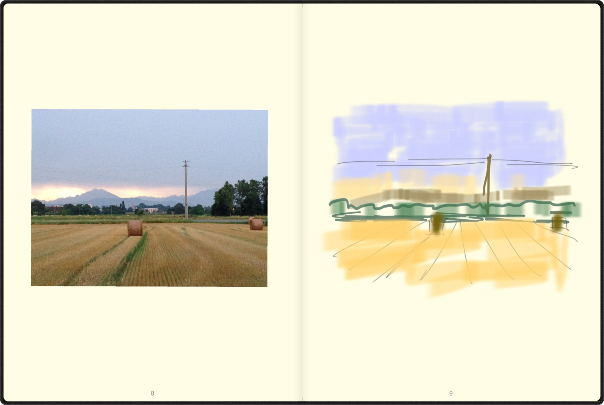 re-creating brianza in MoleskineJournal App