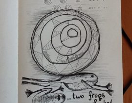 Two frogs