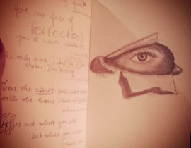 There’s an eye in my moleskine!