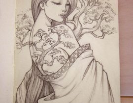 Bonsai Tattoo girl