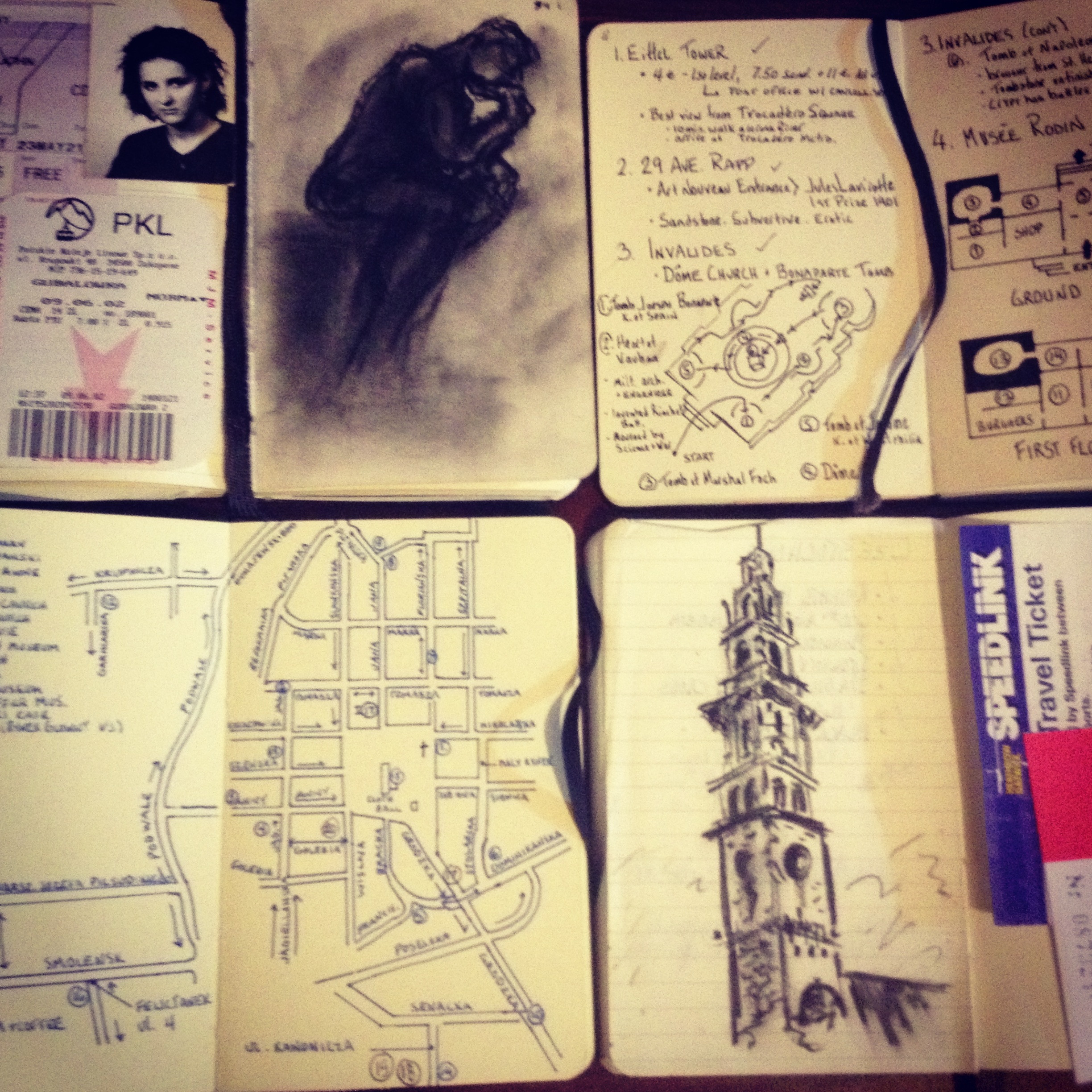 Moleskine: Accompanying Me Around the World Since 1992.