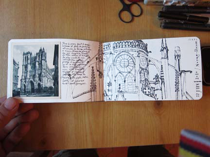 Paris sketchbook