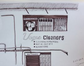 Vogue Cleaners circa 1960s – San Carlos, CA