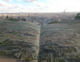 Montmartre, sketch and photo.