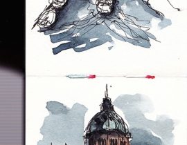 Amsterdam urban sketching