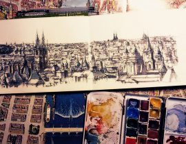 Prague skyline