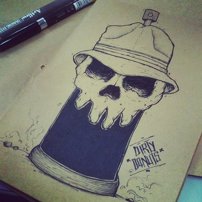 SKULLY CAN