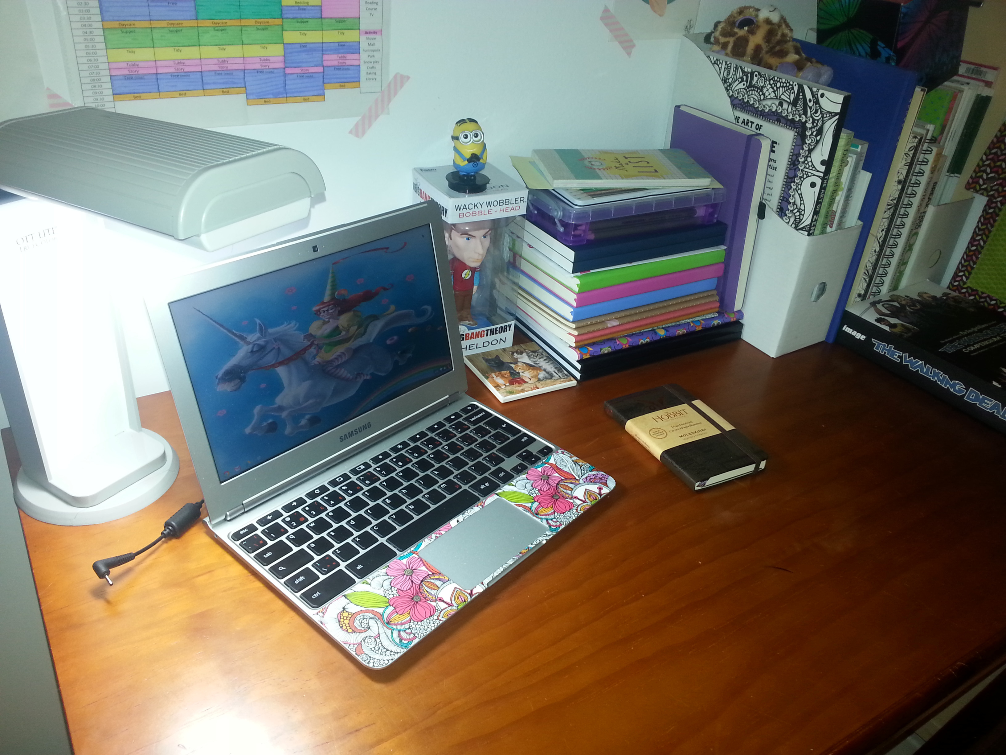 My desk, my happy place