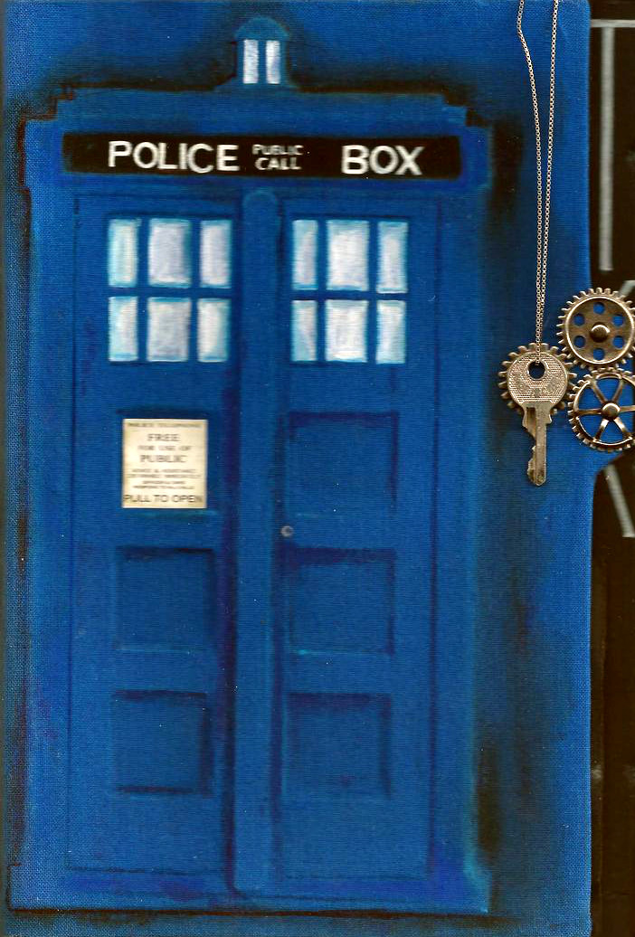 Doctor Who TARDIS custom cover