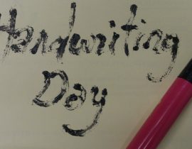 Handwriting Day: Mascara