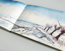 MOLESKINE WATERCOLOUR NOTEBOOK