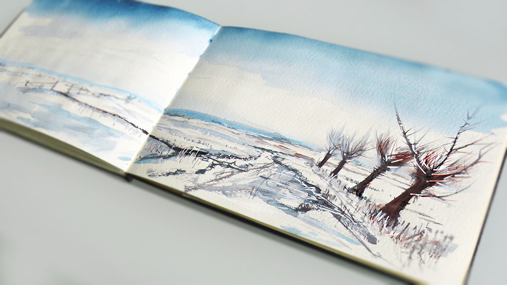 MOLESKINE WATERCOLOUR NOTEBOOK