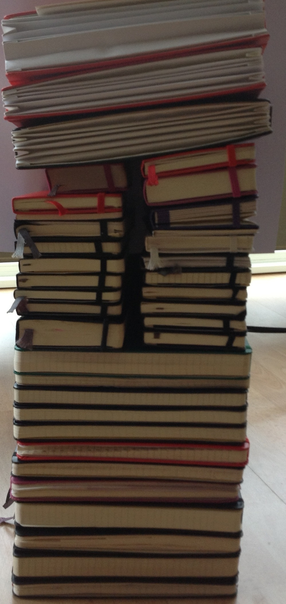 A Lot of Moleskines