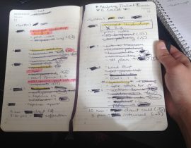 My Moleskine & Me: Tackling 10001 Deadlines.