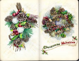 Christmas Moleskine 2013