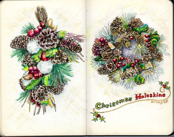 Christmas Moleskine 2013