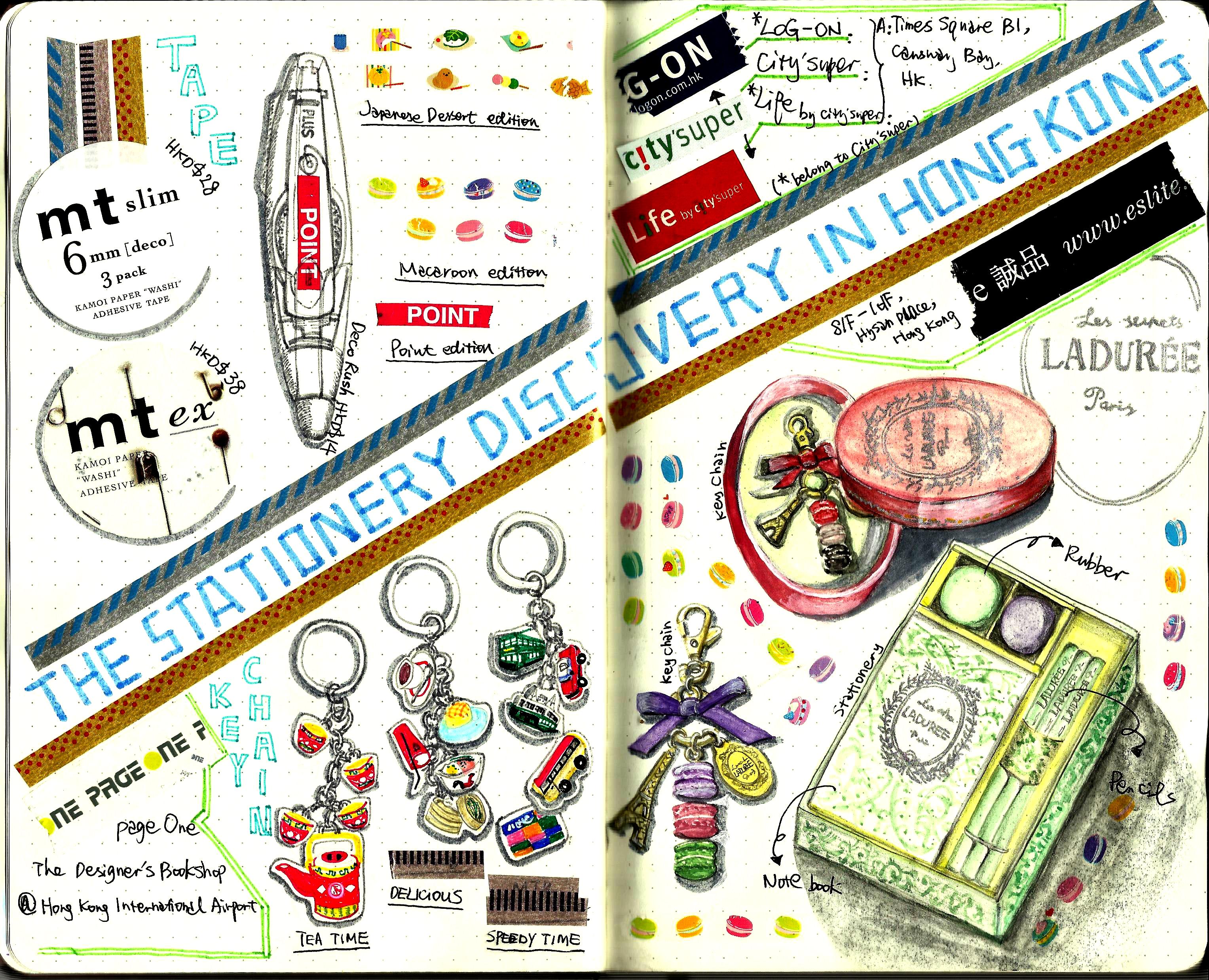 Stationery discovery in Hong Kong