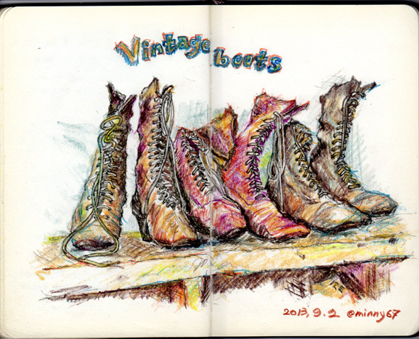 vintage boots