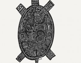 Tribal turtle