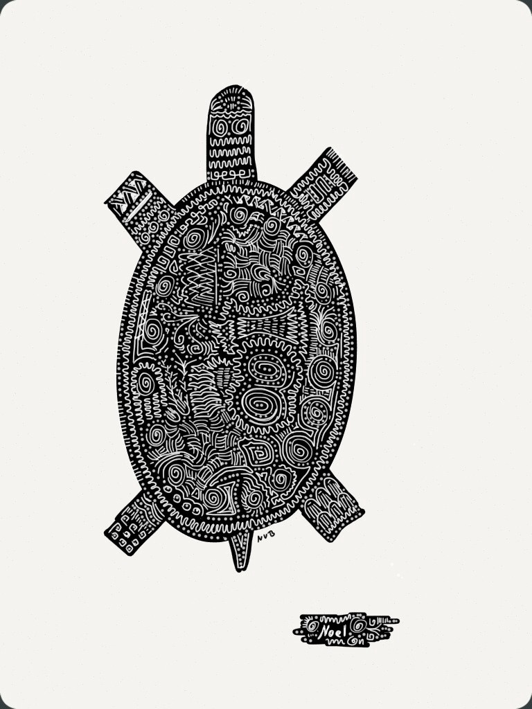 Tribal turtle