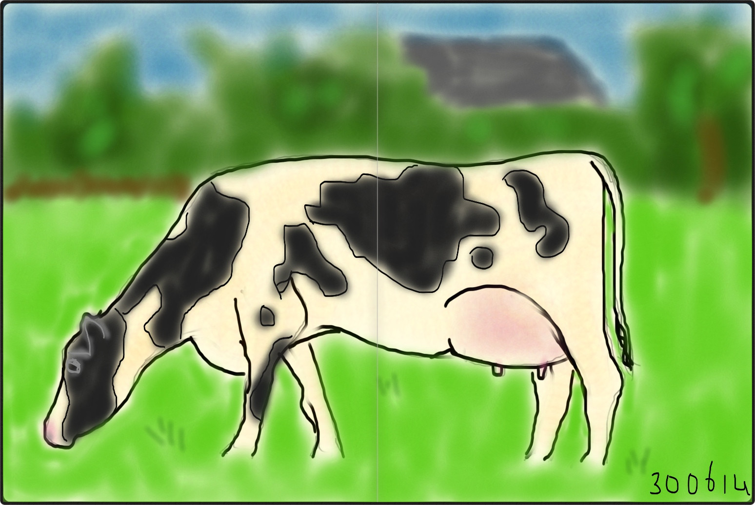 (Very Dutch) cow