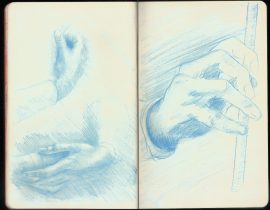 Study of Arms and Hands & Study of a Hand (Leonardo da Vinci)