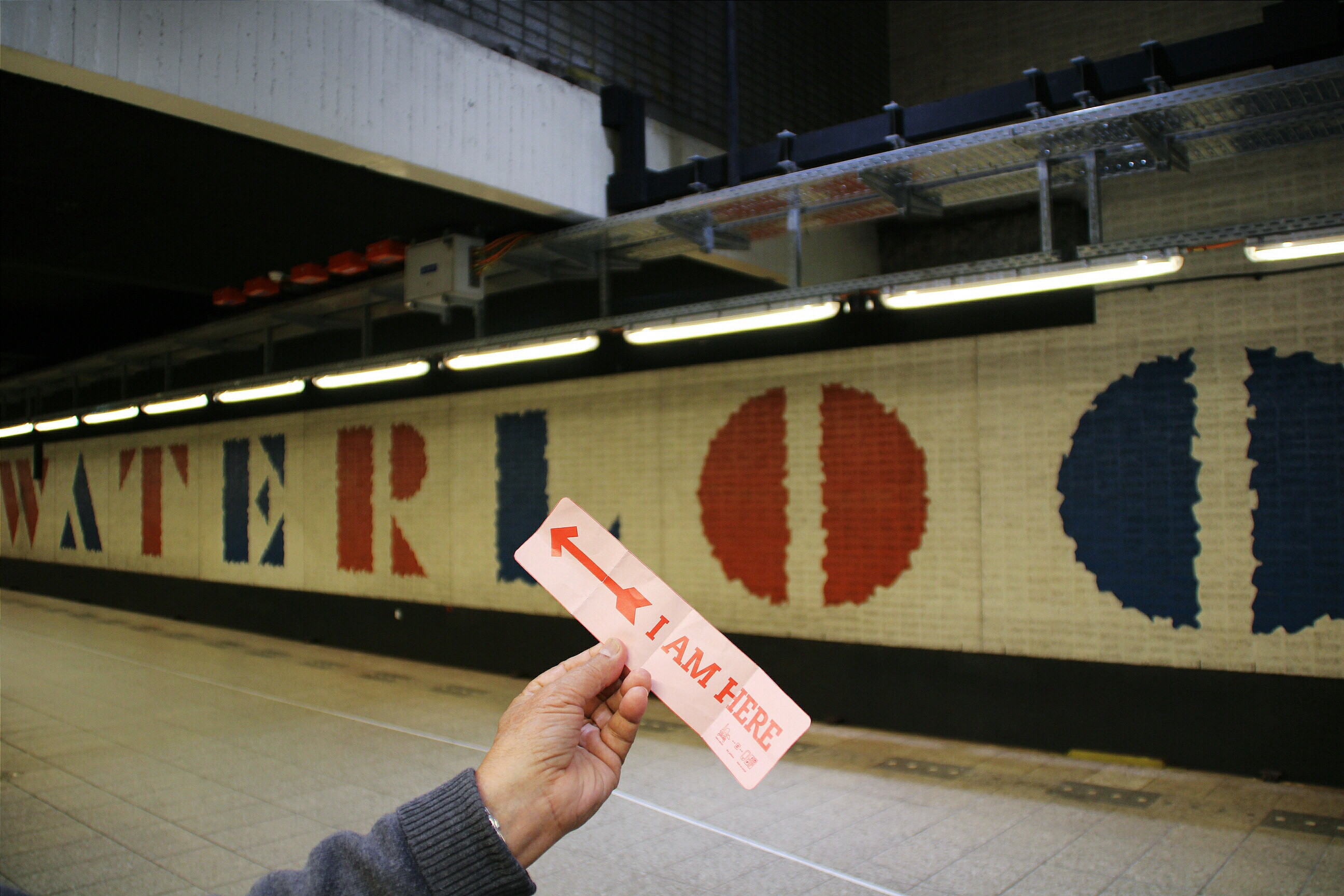 Metro station Waterloopplein