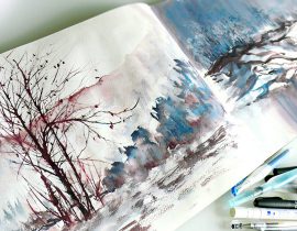 MY MOLESKINE FOLIO WATERCOLOR NOTEBOOKS