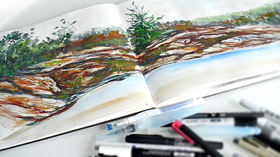 Moleskine watercolour deals a3