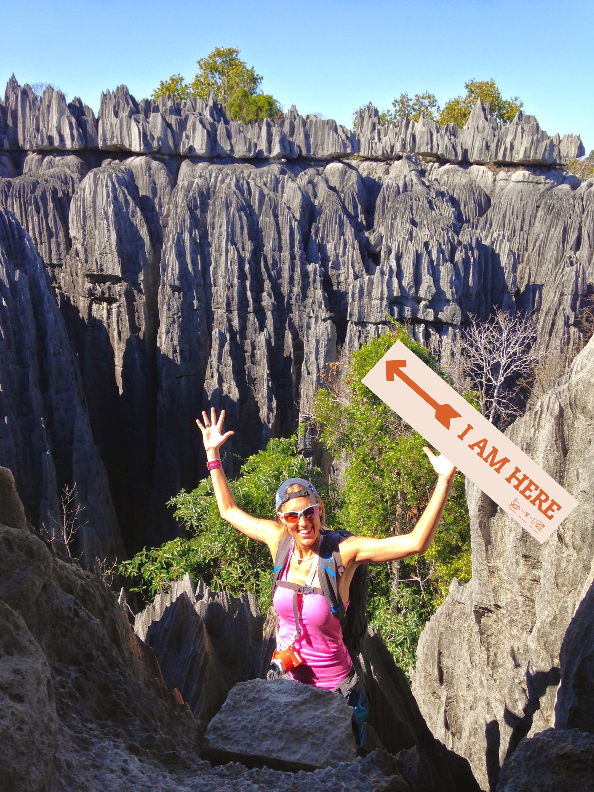 Tsingy Nature Reserve in Madagascar