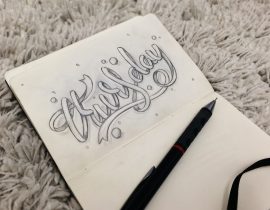 A Week Of Lettering – Thursday