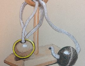 Ring, Ball, Rope Puzzle