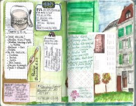 Notes. The French Crooked House with Green Blinds