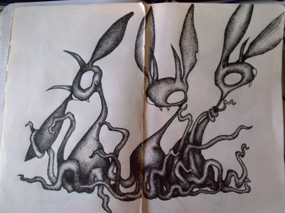 tentacle demon lapins