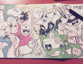 Doodles for Japanese Sketchbook I