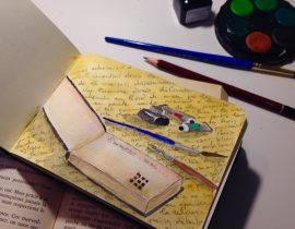 Page de garde de mon nouveau carnet