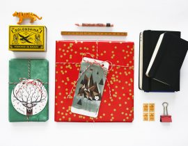 CHRISTMAS TAGS FOR MOLESKINE!