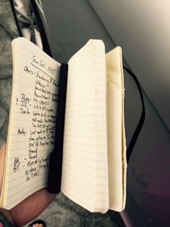 My replacement Moleskine