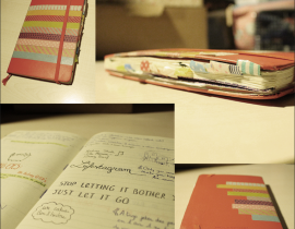 One year of Moleskine Agenda