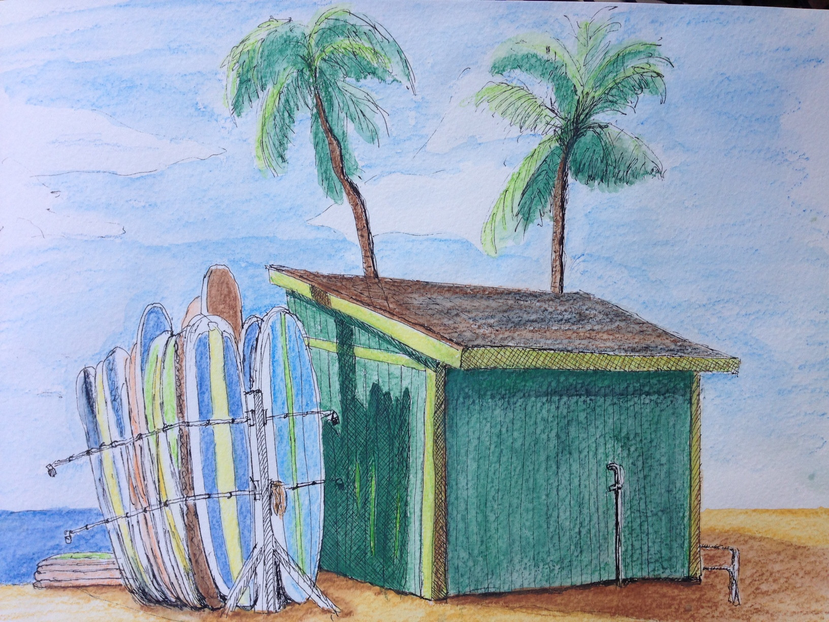 surf hut