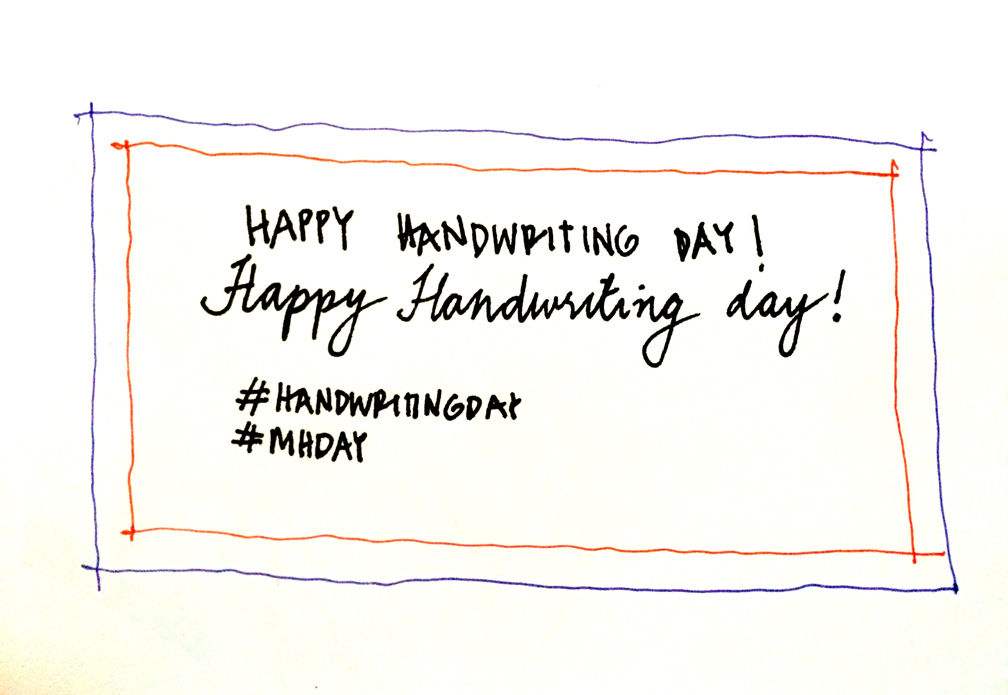 Handwriting is your own personalized font