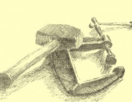 Hammer and C clamp