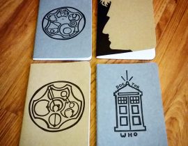Doctor Who Notebook Covers