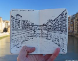 Ponte Vecchio Live Sketch