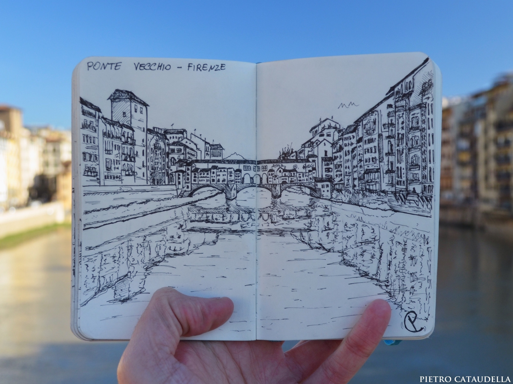 Ponte Vecchio Live Sketch