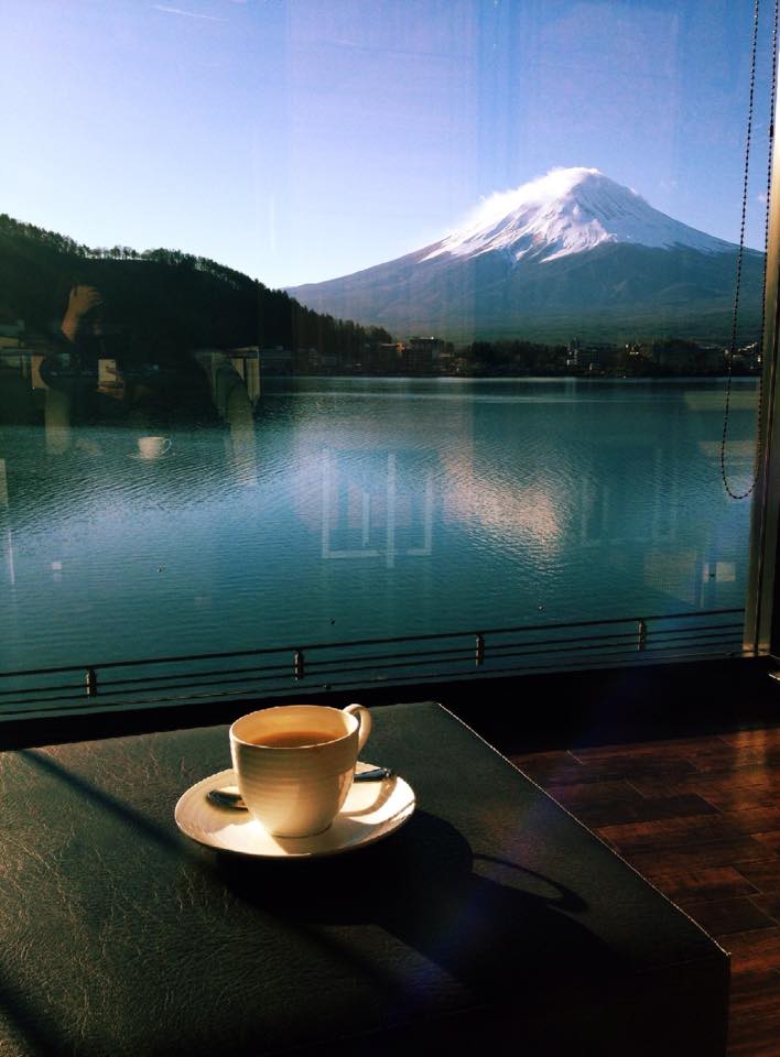 Morning Fuji San