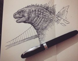 Godzilla Sketch