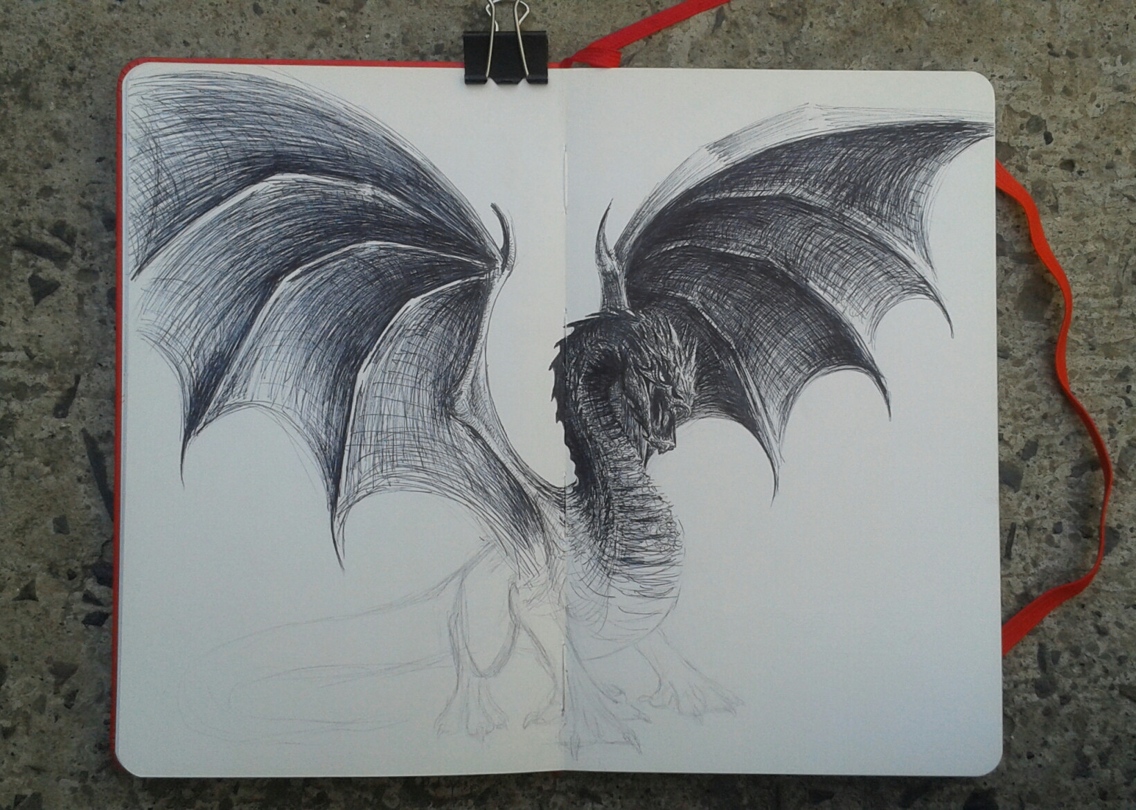 Sketch de Smaug